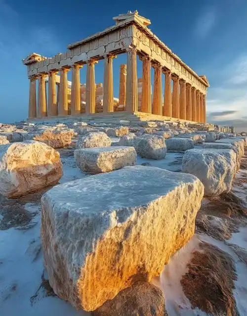 Landmark background sample