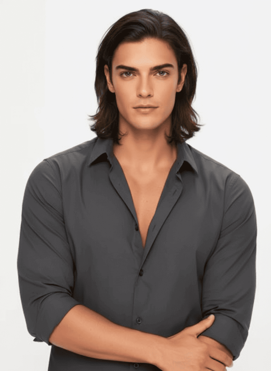 Age transformation sample face